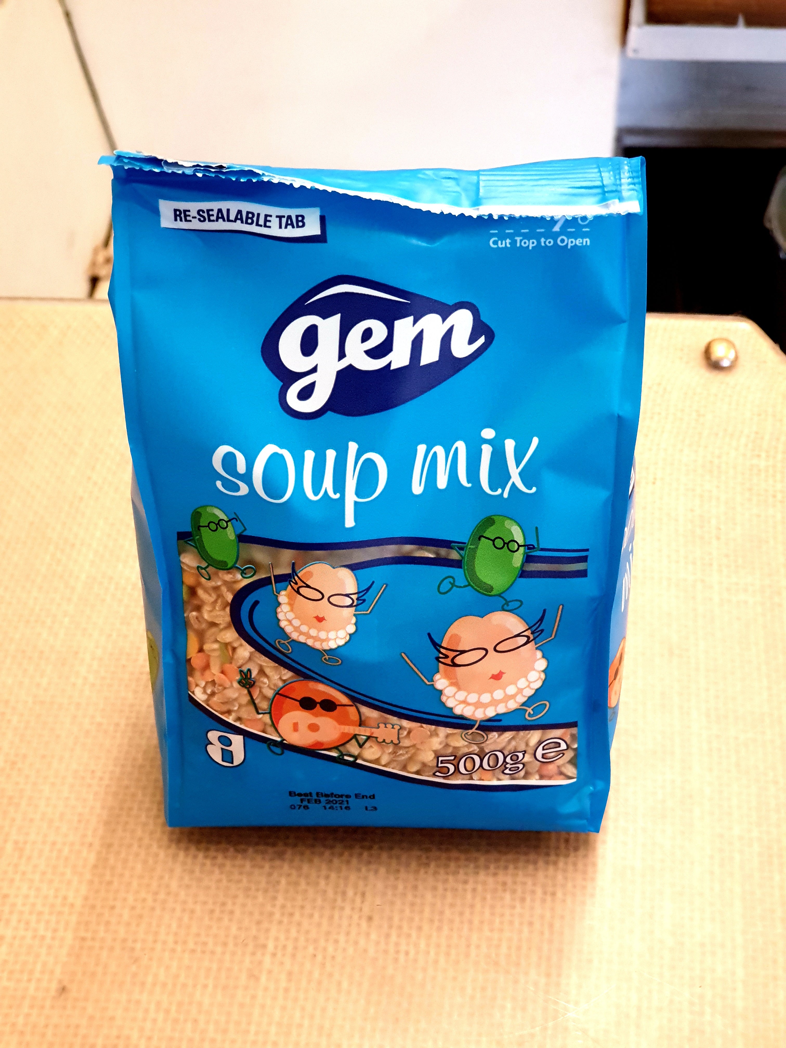 Gem Soup Mix 500g