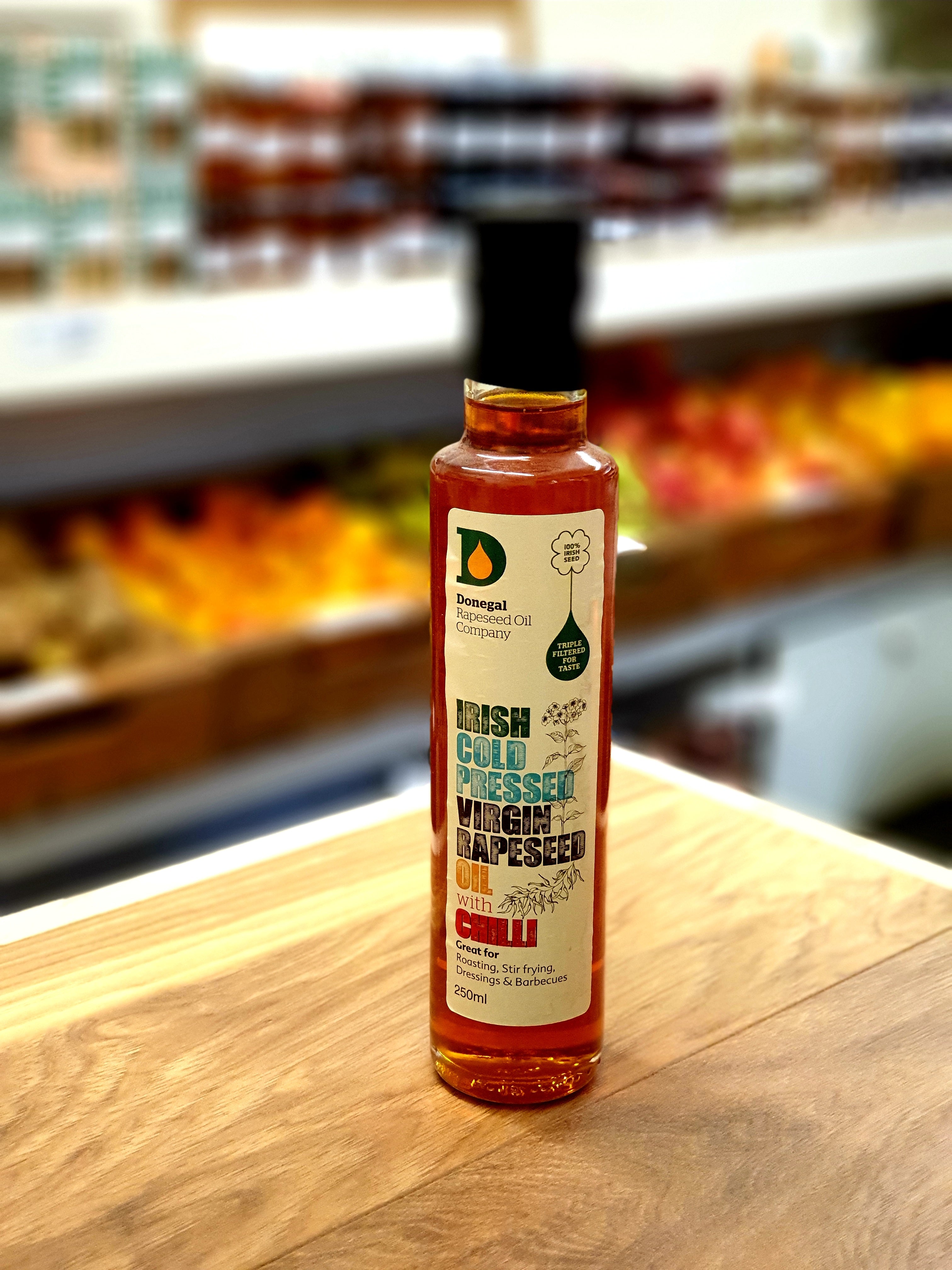 Donegal Rapeseed Oil - with Chilli 250ml